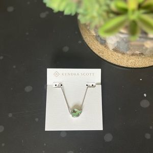 Silver Dichroic Tess Necklace